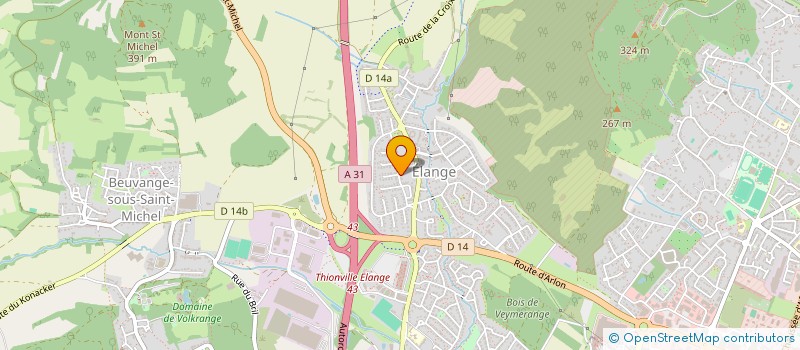 localisation de l'entreprise SCI CADOEL à THIONVILLE