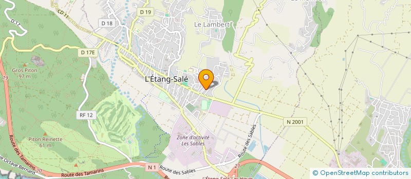 localisation de l'entreprise SCI CADOJE à L'ETANG-SALE