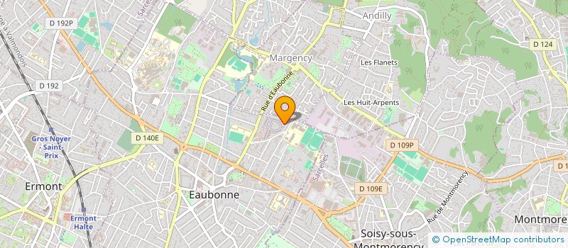 localisation de l'entreprise SCI CADOM3 à EAUBONNE