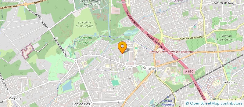 localisation de l'entreprise SCI CADOSA à PESSAC