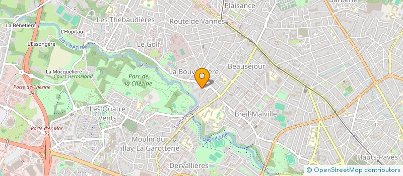 localisation de l'entreprise SCI CADOU  SAINT-HERBLAIN