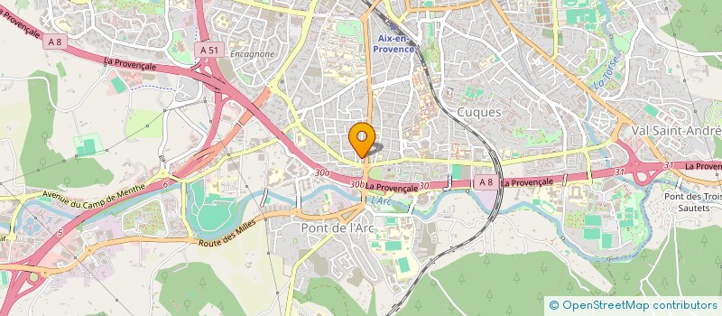 localisation de l'entreprise SCI CADOVARIC à AIX-EN-PROVENCE
