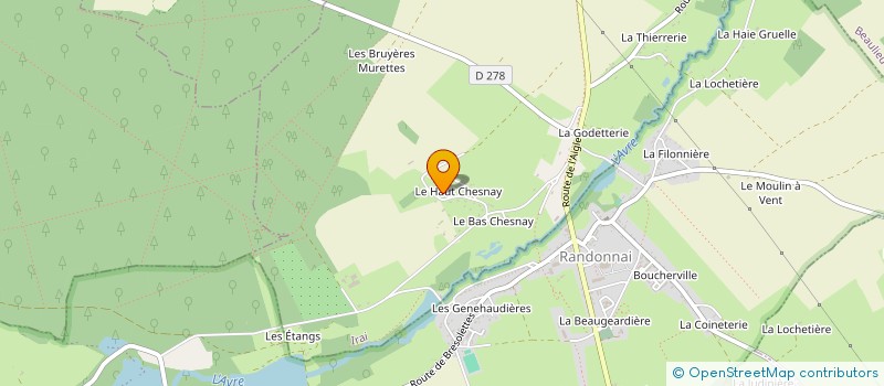 localisation de l'entreprise SCI CADUCEE à IRAI