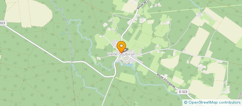 localisation de l'entreprise SCI CADUCEE  VIELLE-SOUBIRAN