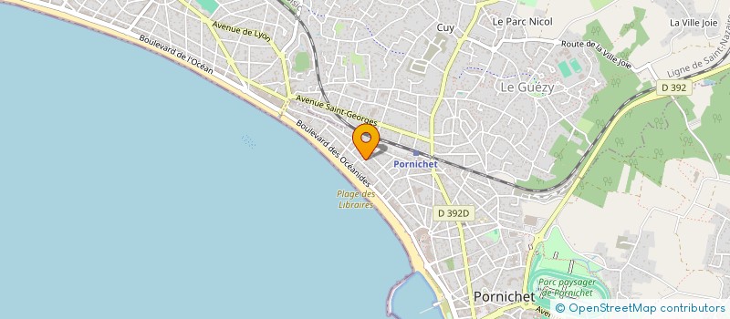 localisation de l'entreprise SCI CADUCEE à PORNICHET