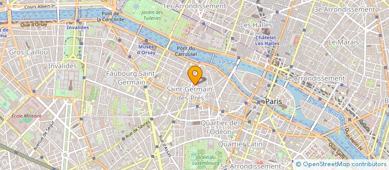 localisation de l'entreprise SCI CAE-75LILLE  PARIS