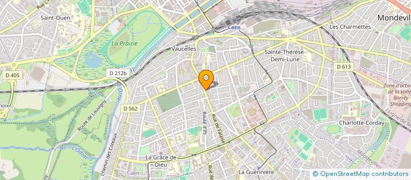 localisation de l'entreprise SCI CAEN BELLIVET  CAEN