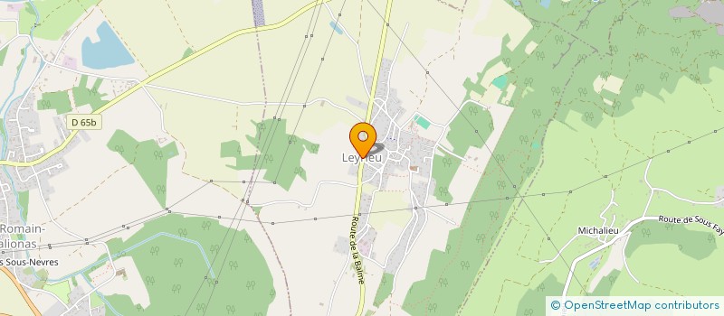 localisation de l'entreprise SCI CAESMI  LEYRIEU