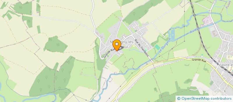 localisation de l'entreprise SCI CAESTECKER  MONTIGNY-LES-VESOUL