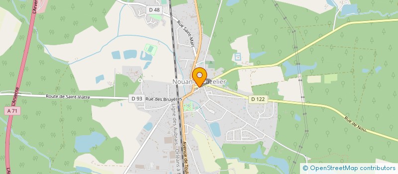 localisation de l'entreprise SCI CAFABE  CHAUMONT-SUR-THARONNE