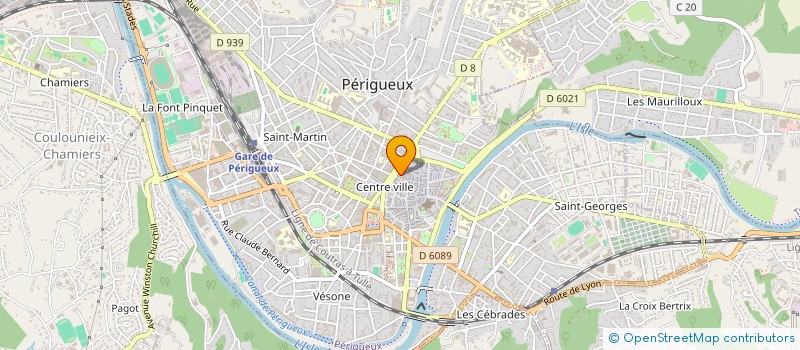localisation de l'entreprise SCI CAFAR à PERIGUEUX