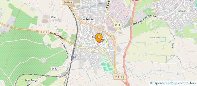 localisation de l'entreprise SCI CAFE DU COMMERCE à ELNE