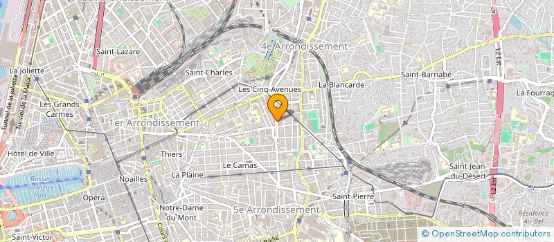 localisation de l'entreprise SCI CAFERRAN à MARSEILLE