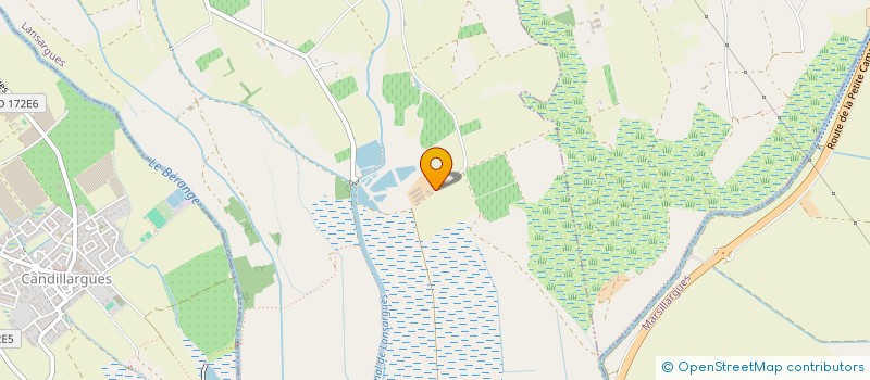 localisation de l'entreprise SCI CAFFIAUX  LANSARGUES