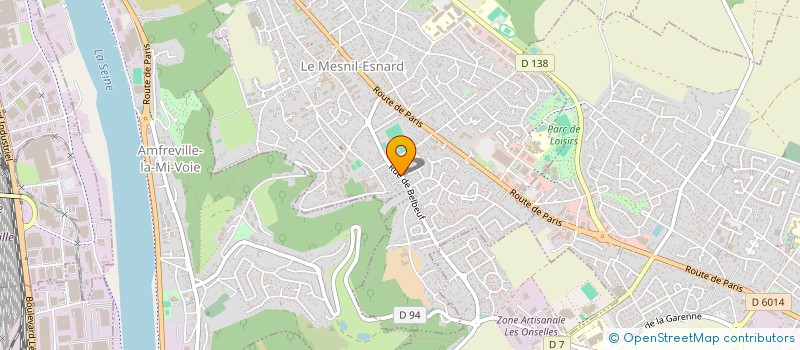 localisation de l'entreprise SCI CAFISPA  LE MESNIL-ESNARD