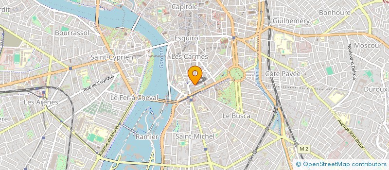 localisation de l'entreprise SCI CAFLA à TOULOUSE
