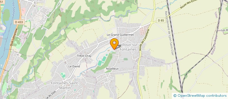 localisation de l'entreprise SCI CAFRADEL  CAILLOUX-SUR-FONTAINES