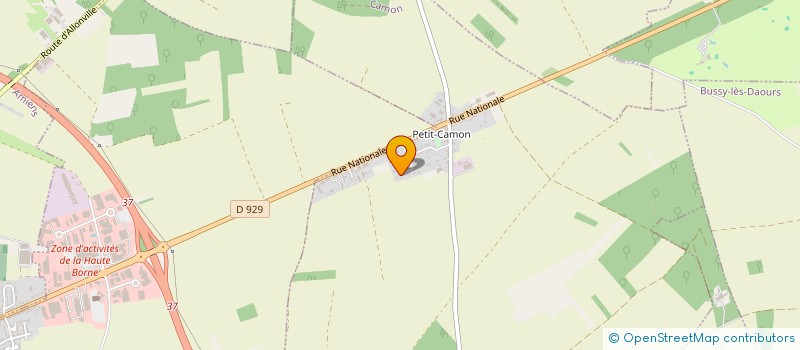 localisation de l'entreprise SCI CAFREMAT à CAMON