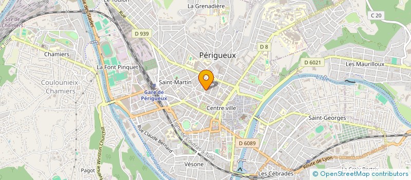 localisation de l'entreprise SCI CAGE à PERIGUEUX