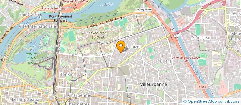 localisation de l'entreprise SCI CAGIMAG  JONAGE