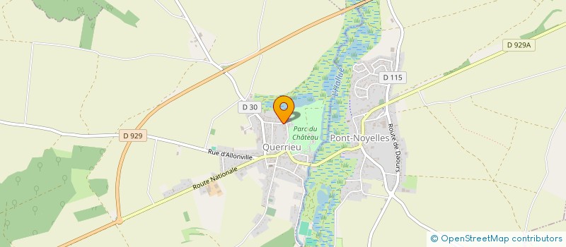 localisation de l'entreprise SCI CAGNARD NMBC  QUERRIEU