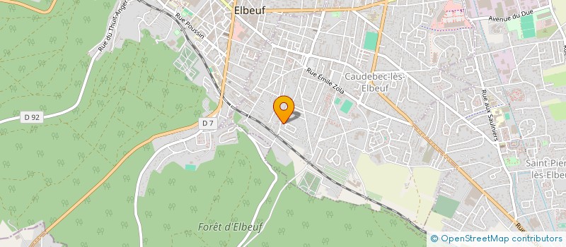 localisation de l'entreprise SCI CAGNION MONTEL  CAUDEBEC-LES-ELBEUF