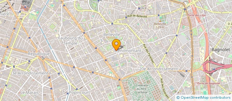 localisation de l'entreprise SCI CAGOD  PARIS