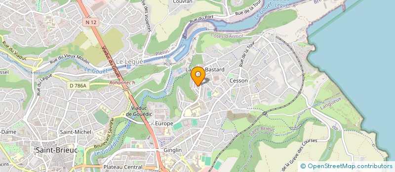 localisation de l'entreprise SCI CAI NGUYEN à SAINT-BRIEUC