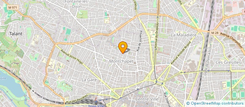 localisation de l'entreprise SCI-CAI1A-DNP à DIJON