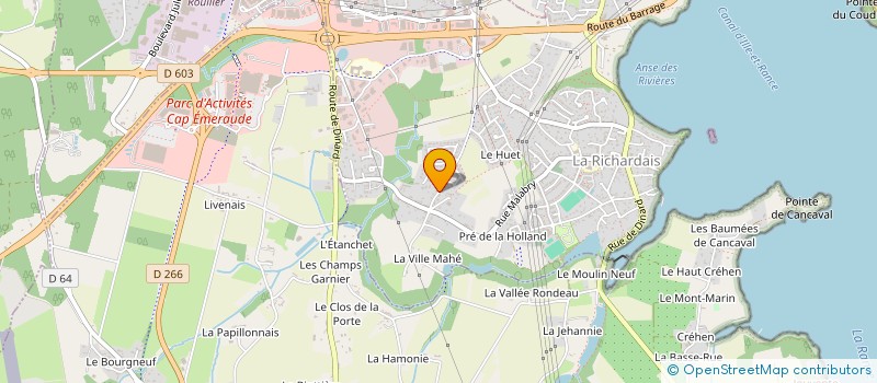 localisation de l'entreprise SCI CAIA  LA RICHARDAIS