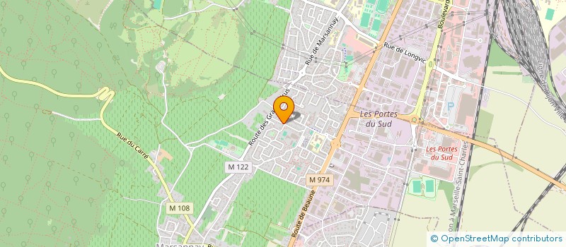 localisation de l'entreprise SCI CAIE MOIN à MARSANNAY-LA-COTE