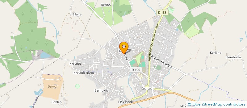 localisation de l'entreprise SCI CAILLARD SEGUY  SURZUR