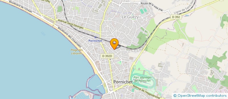 localisation de l'entreprise SCI CAILLAULT à PORNICHET