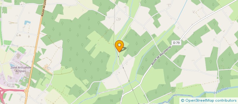localisation de l'entreprise SCI CAILLEAU BROSSARD à GENNES-VAL-DE-LOIRE