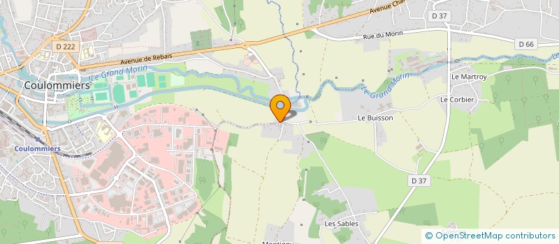 localisation de l'entreprise SCI CAILLIBOTIN  CHAILLY-EN-BRIE