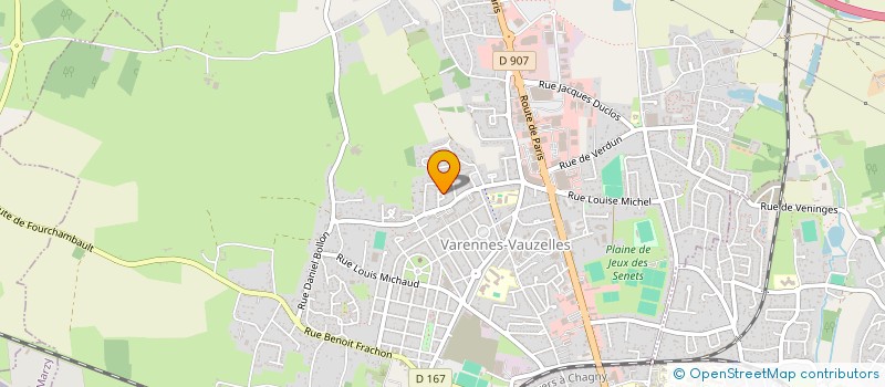 localisation de l'entreprise SCI CAILLOT JMP  VARENNES-VAUZELLES