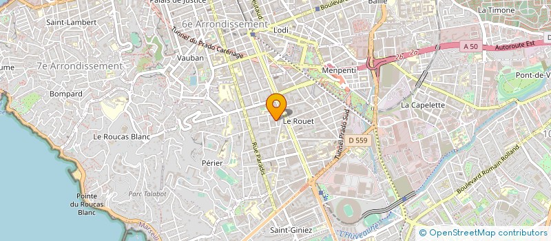 localisation de l'entreprise SCI CAILLOU à MARSEILLE