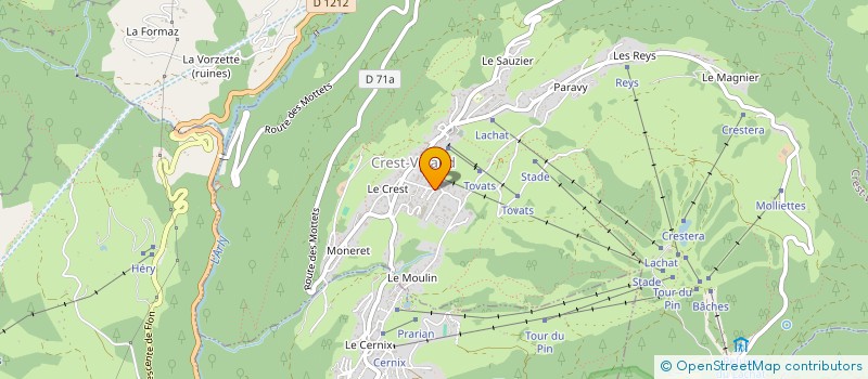 localisation de l'entreprise SCI CAIRNDO  CREST-VOLAND