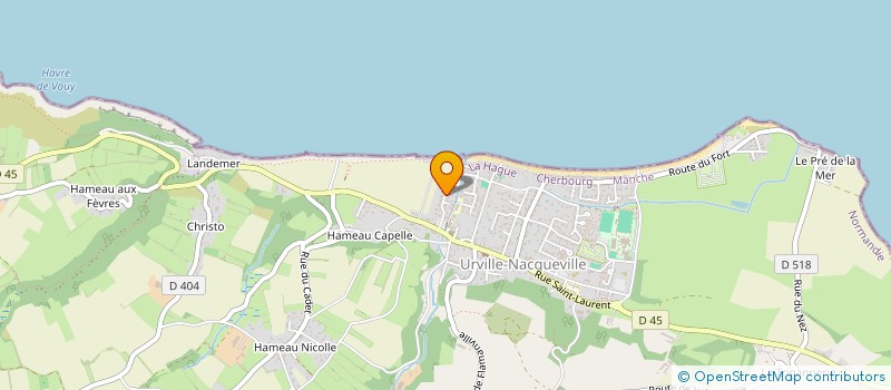 localisation de l'entreprise SCI CAIRON  LA HAGUE