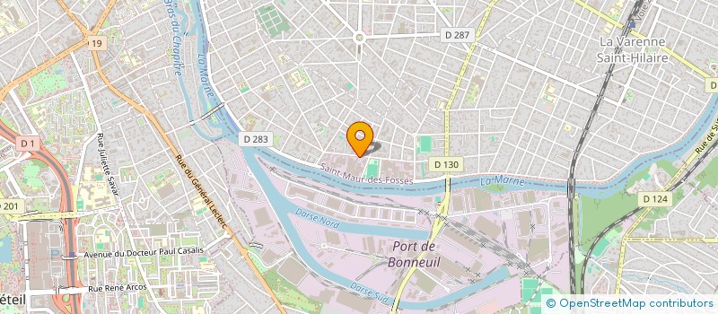 localisation de l'entreprise SCI CAIUS à SAINT-MAUR-DES-FOSSES