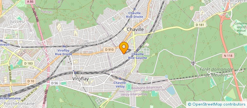 localisation de l'entreprise SCI CAIZADIN à CHAVILLE