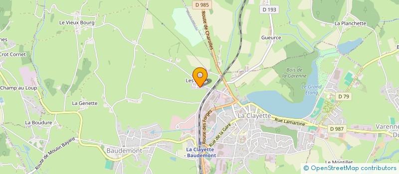 localisation de l'entreprise SCI CAJAJOCO à VARENNES-SOUS-DUN