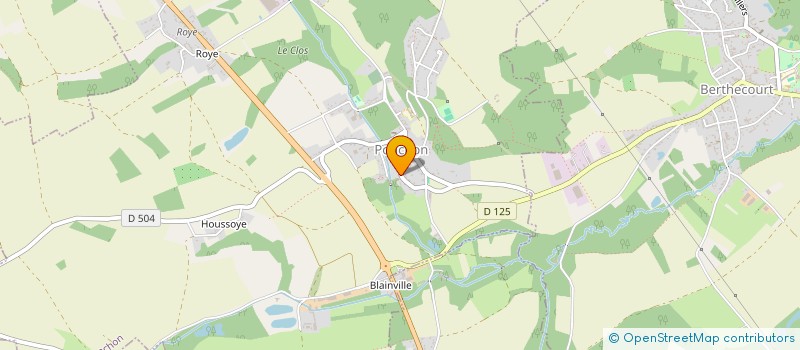 localisation de l'entreprise SCI CAJEMA  PONCHON