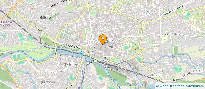 localisation de l'entreprise SCI CAJOLAINE à PAU