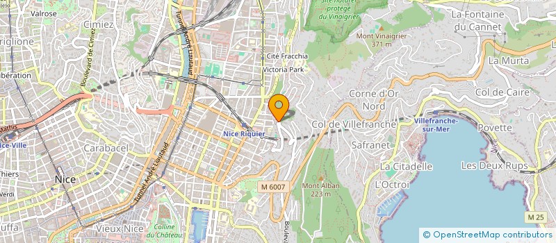 localisation de l'entreprise SCI CAJOU à NICE