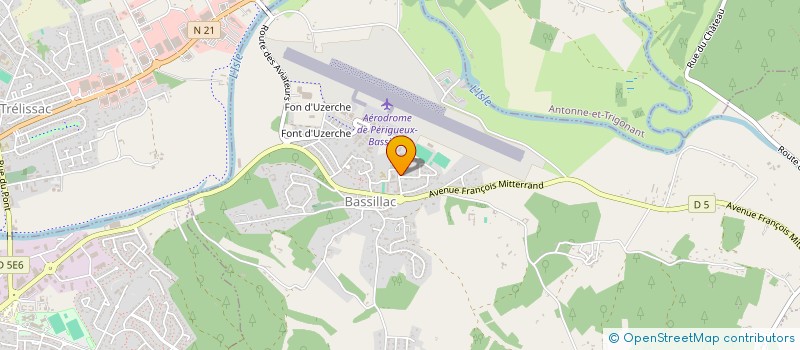 localisation de l'entreprise SCI CAJUBA  BOULAZAC ISLE MANOIRE