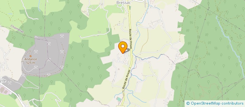 localisation de l'entreprise SCI CAL LEONARD  SAINT-LAGER-BRESSAC