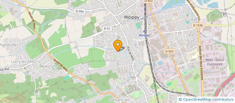 localisation de l'entreprise SCI CAL2 à WOIPPY