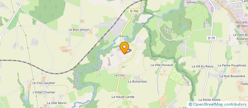 localisation de l'entreprise SCI CALA  BOURSEUL