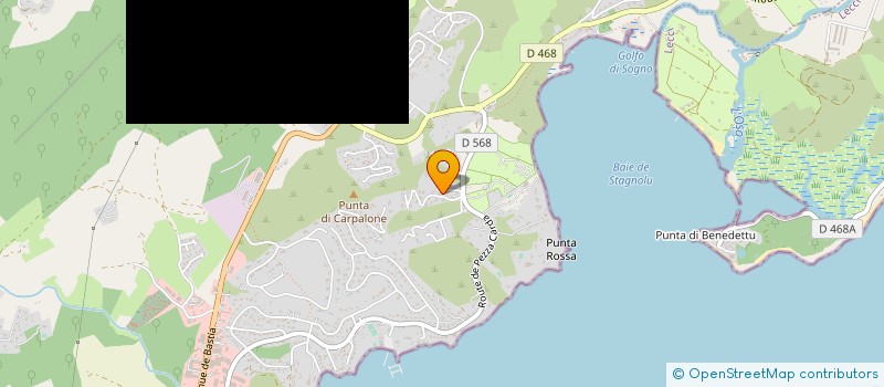 localisation de l'entreprise SCI CALA DI STE à PORTO-VECCHIO